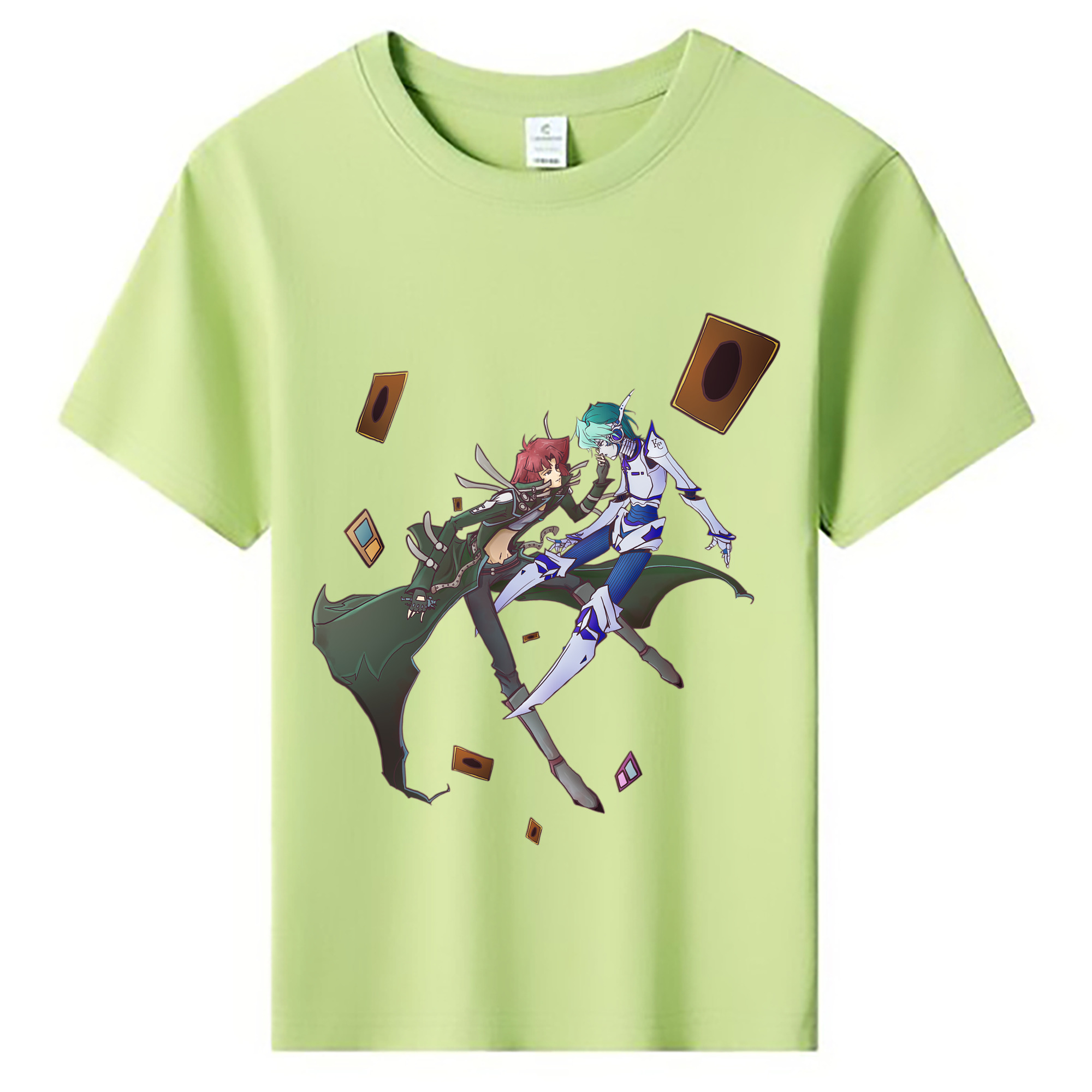 （画像用） 遊☆戯☆王 Yu-Gi-Oh! 綿100％キッズTシャツ（フロントプリント）